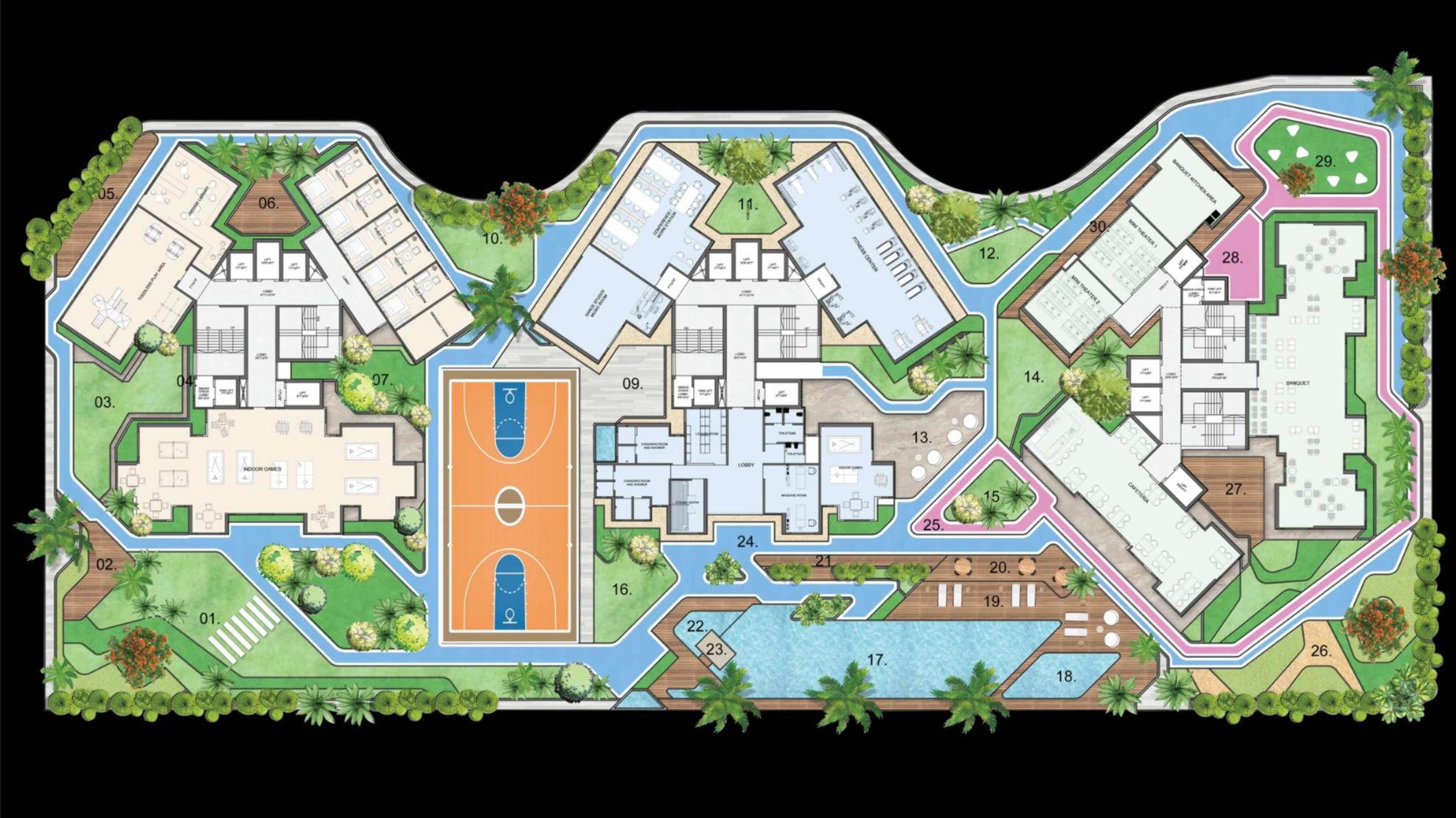 Dgs Sheetal sky master plan